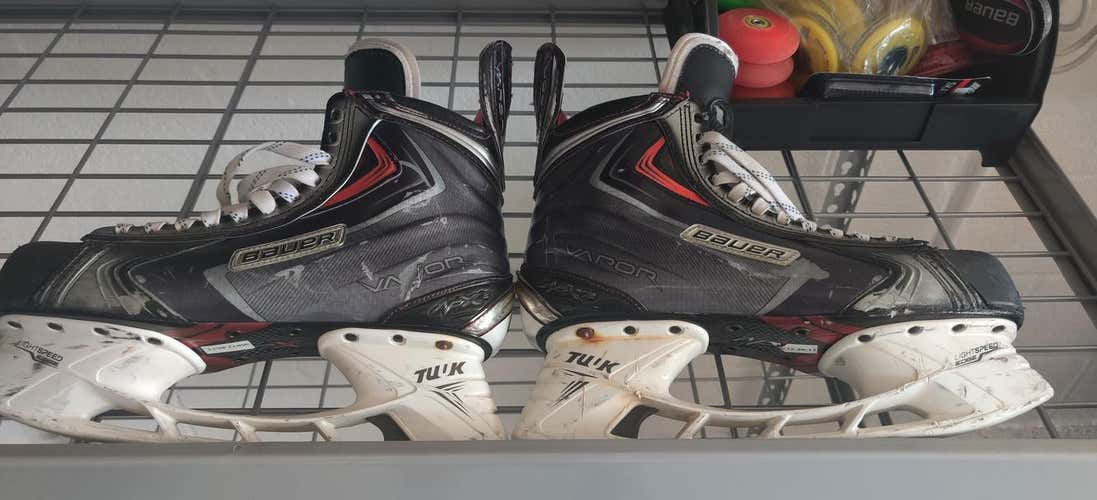 Senior Used Bauer Vapor APX2 Hockey Skates D&R (Regular) Pro Stock Size 11