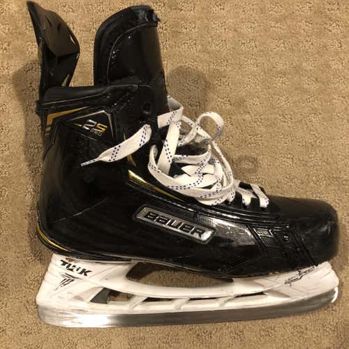 Used Bauer Supreme 2S Pro EE (Extra Wide) Size 8.5 Hockey Skates
