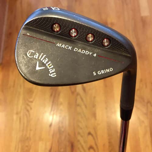 Callaway Mack Daddy 4 black milled wedge 52*