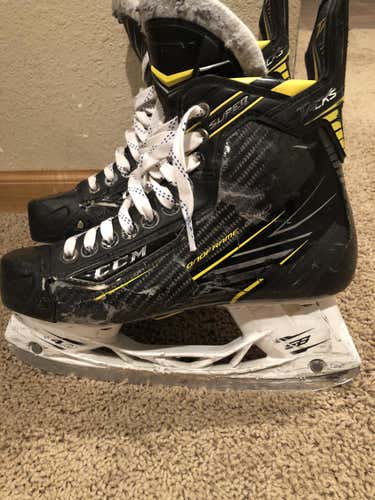 Senior Used CCM Super Tacks Hockey Skates D&R (Regular) Size 7.5