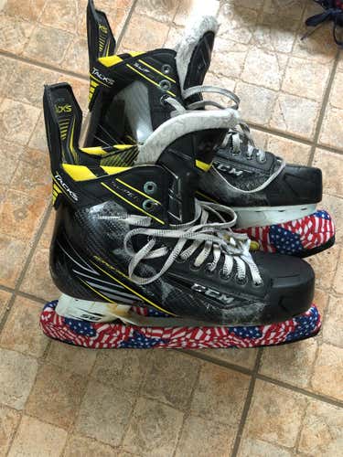 Used CCM Super Tacks D&R (Regular)  Size 11 Hockey Skates
