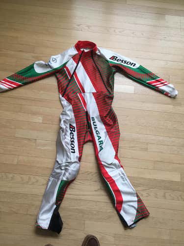 Used Men's Large Ski Suit FIS Legal