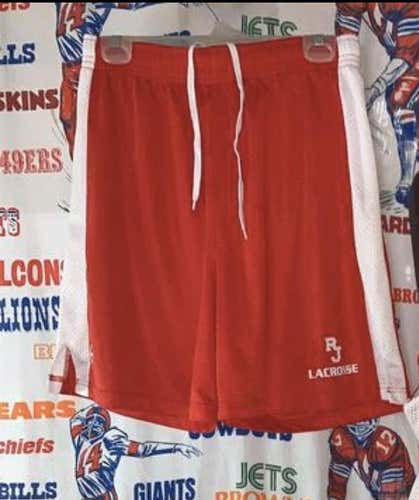 Regis Jesuit Lacrosse Red Men's Large Harrow Shorts