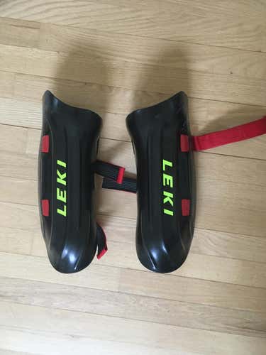 Shin Guards Used One Size Fits All Leki Shin Guard