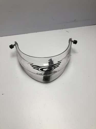 Used Cascade Throat Guard One Size Lacrosse Helmets