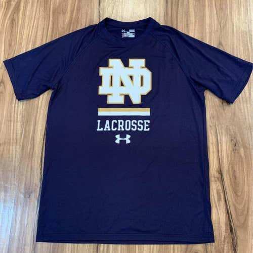 Notre Dame Lacrosse Men's Under Armour Shirt