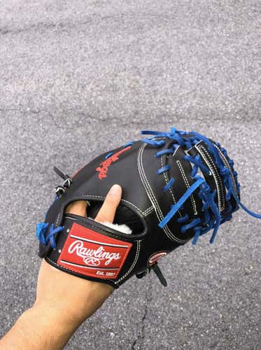 Black Used First Base Pro Preferred 12.75" Baseball Glove