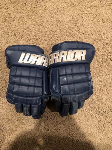 Blue Used Warrior Pro Series 12"  Gloves