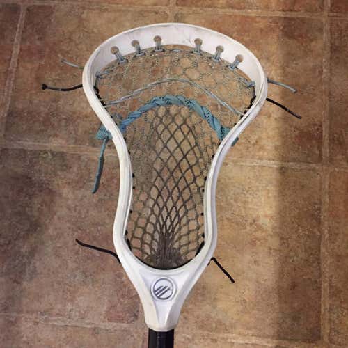 Used Maverik Optik U Lacrosse Head With Vortex Mesh