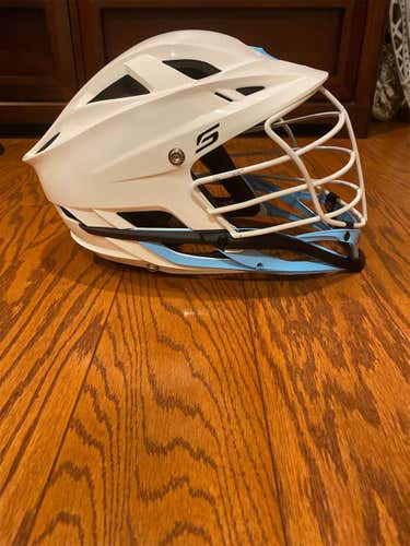 White Used Player Cascade S Helmet