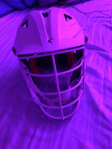 White New Player STX Stallion 600 Helmet