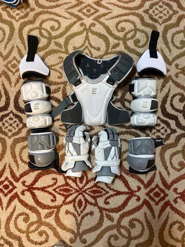Big Epoch Bundle Size Large/ Gloves 13” Everything Great Condition And Elbow Caps New (No Holes)