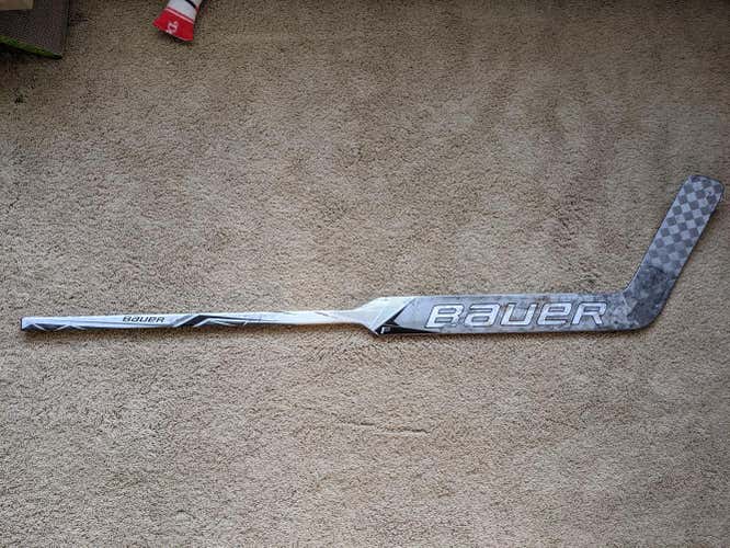 Used Bauer Supreme 1S Goalie Stick 25" Steep Shoulder