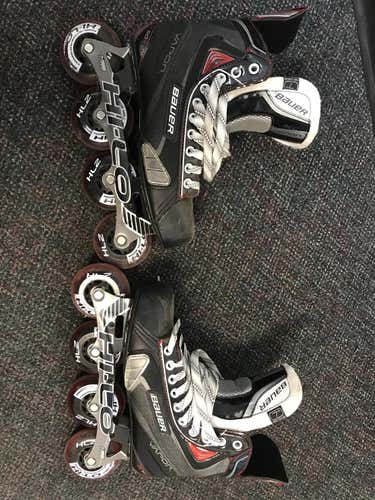 Used Senior Bauer Inline Skates D&R (Regular) Size 7