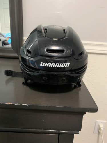 Black Used Medium Warrior Alpha One Pro  Helmet