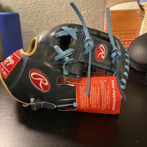 Blue New Infield Pro Preferred 11.5" Baseball Glove
