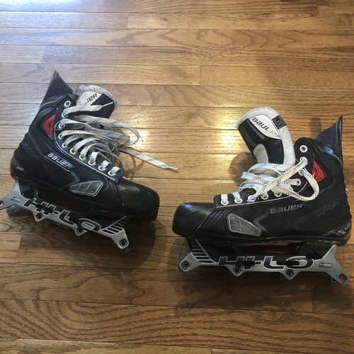 Used Bauer Vapor X60R D&R (Regular) Size 8 Inline Skates - NO WHEELS