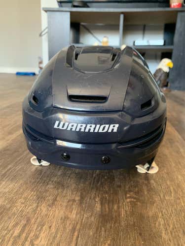 Blue Used Medium Warrior Alpha One Pro  Helmet