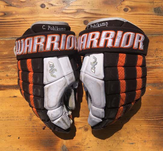 Used Bowling Green Warrior AX1 pro 14" Pro Stock Gloves