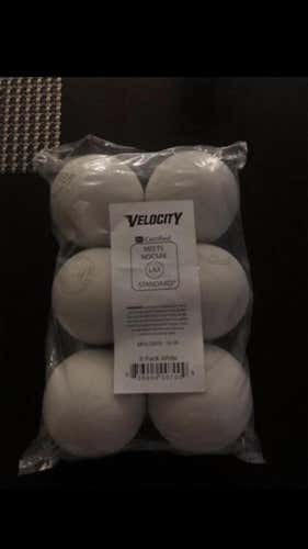 New  6 Pack Lacrosse Ball