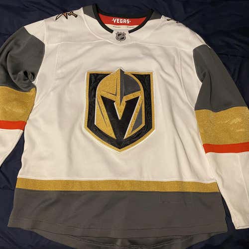 White Adult Small Adidas Jersey