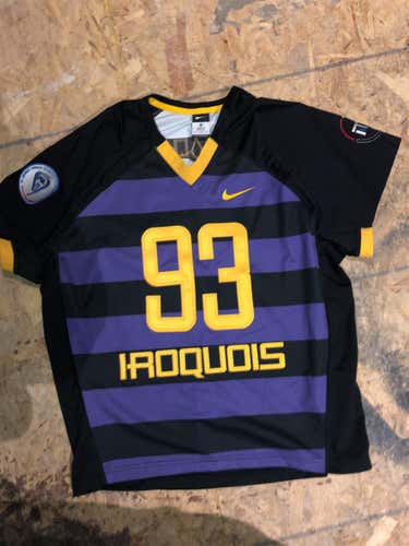 XL Nike Signed Iroquois Jersey