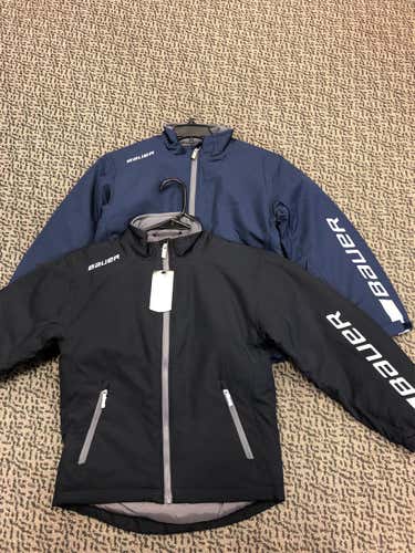2 Bauer Jackets And 1 CCM Jacket