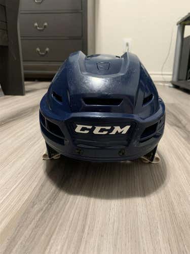 Blue Used Medium CCM Resistance 300  Helmet