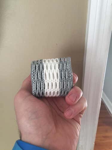 Gray New ECD Hero 2.0 Lacrosse Mesh