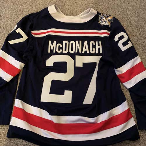New York Rangers Winter Classic 2018 Ryan McDonagh Adult XL  Jersey