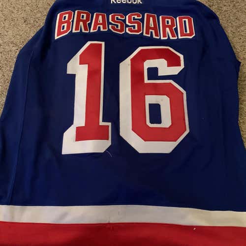 New York Rangers Derek Brassard Adult XL Reebok Jersey
