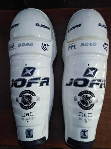 New Senior Jofa 8040 Shin Pads Pro Stock