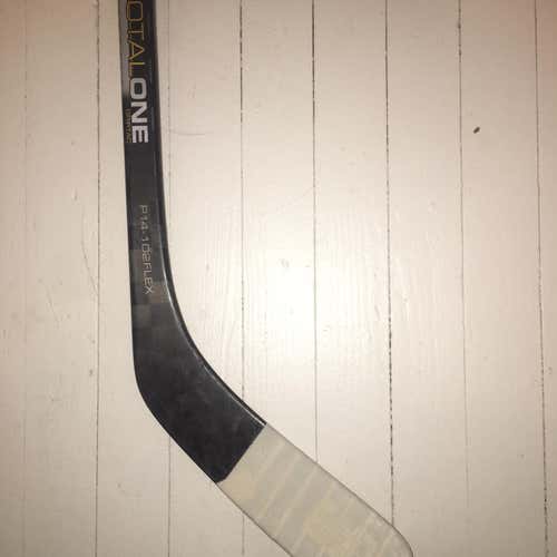 Used Left Handed Bauer TotalOne Toews Toe P14 Hockey Stick