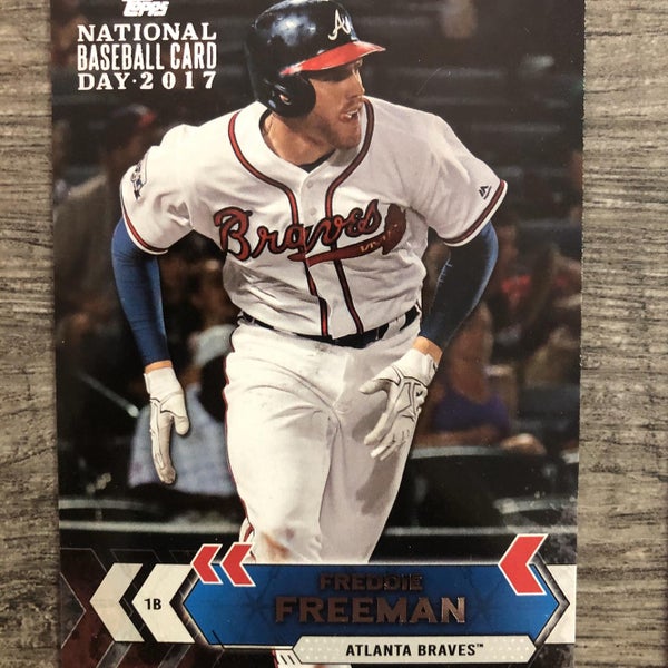 2019 Topps Archives Base Card #18 Freddie Freeman Atlanta Braves