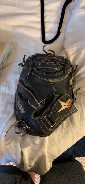 Used High School/College All Star Catcher's Right Handed Pro elite Baseball Glove 33.5"