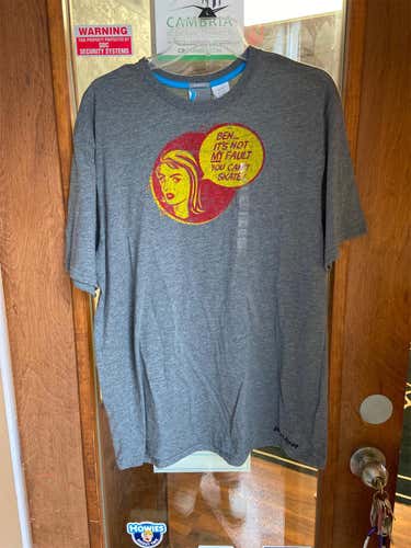 Not My Fault You Can Skate XL Bauer Shirt