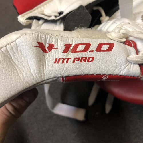 Red New Ccm Vector Pro Goalie Glove