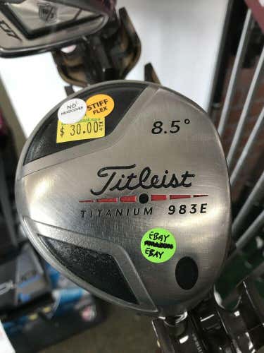 Titleist 983E 8.5* Driver, RH 45" Grafalloy ProLite Stiff Flex Graphite #2109