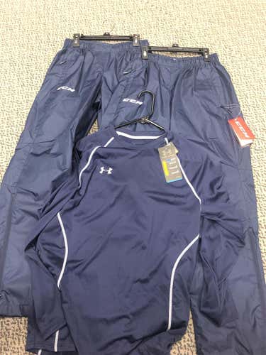 Ccm Small Pant 2 Pack And Under Armpit Cold Gear Sz Small