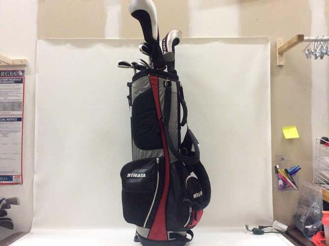Used Callaway Strata 14 Piece Steel Regular Golf Mens Package Sets