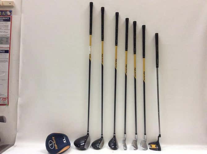 Used Top Flite Xlj 7 Piece Steel Regular Golf Junior Club Sets