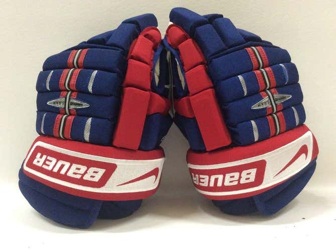 Used Bauer Nbhpro 14" Ice Hockey Gloves