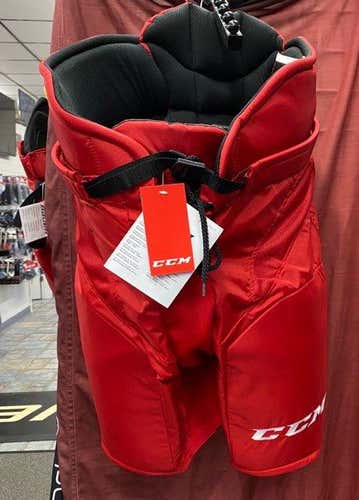 Red Senior New Medium CCM HP35 Hockey Pants Pro Stock