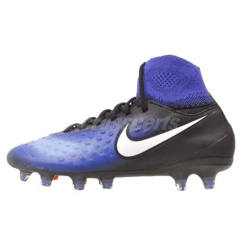 NIB youth 5 Nike magista obra 2/II FG soccer cleats black/white-paramount blue