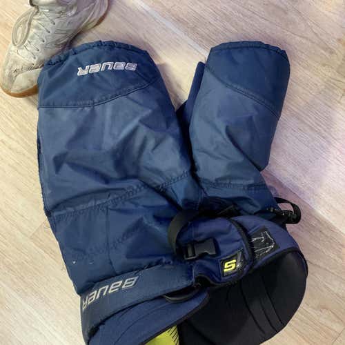 Blue Used XL Bauer Hockey Pants