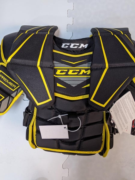 New CCM Premier R1.5 Goalie Chest and Arm Protector Jr. Small/Medium