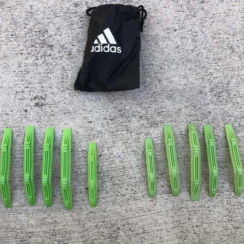 Used Adidas Ultimate Goalkeeper Gloves Plastic Fingersaves (Lot of 10)