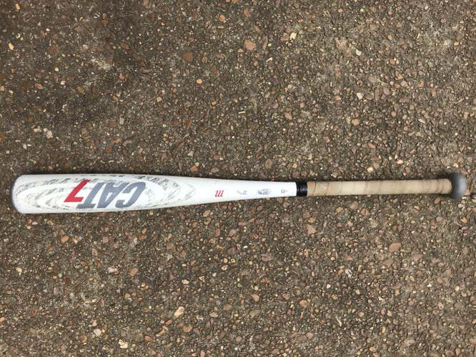 Used USSSA Certified 2017 Marucci Alloy CAT 7 Bat (-8) 22 oz 30"