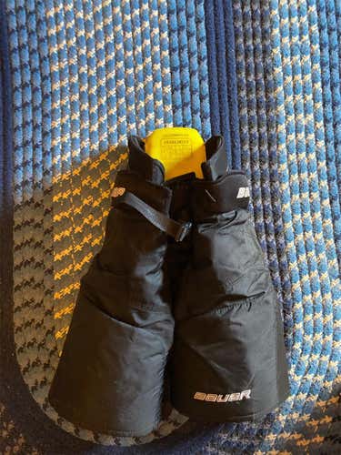 Black Used XL Bauer Bauer S190  Hockey Pants