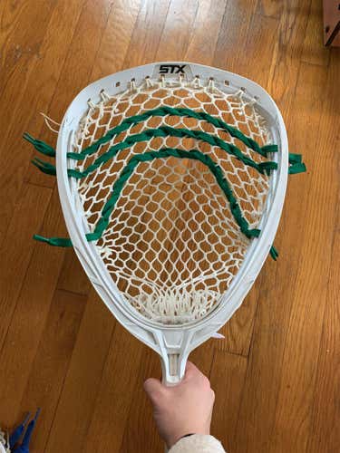 Used Strung Shield Goalie Head